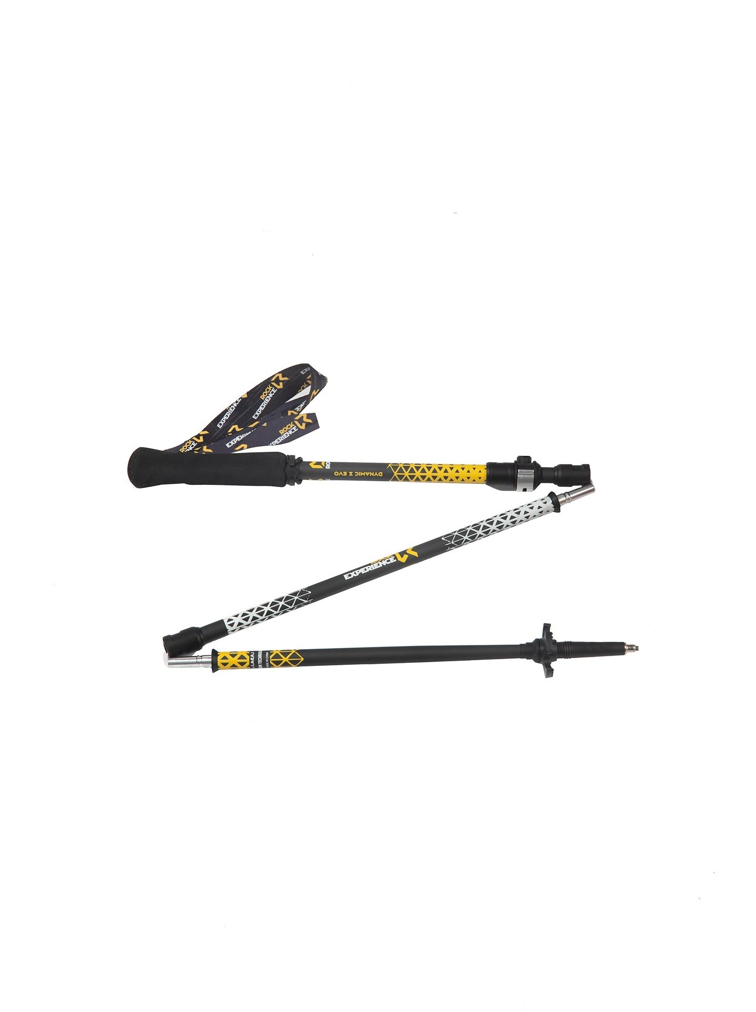 Rock Experience Dynamic Z Evo Carbon bastoncino trekking pieghevole Italy