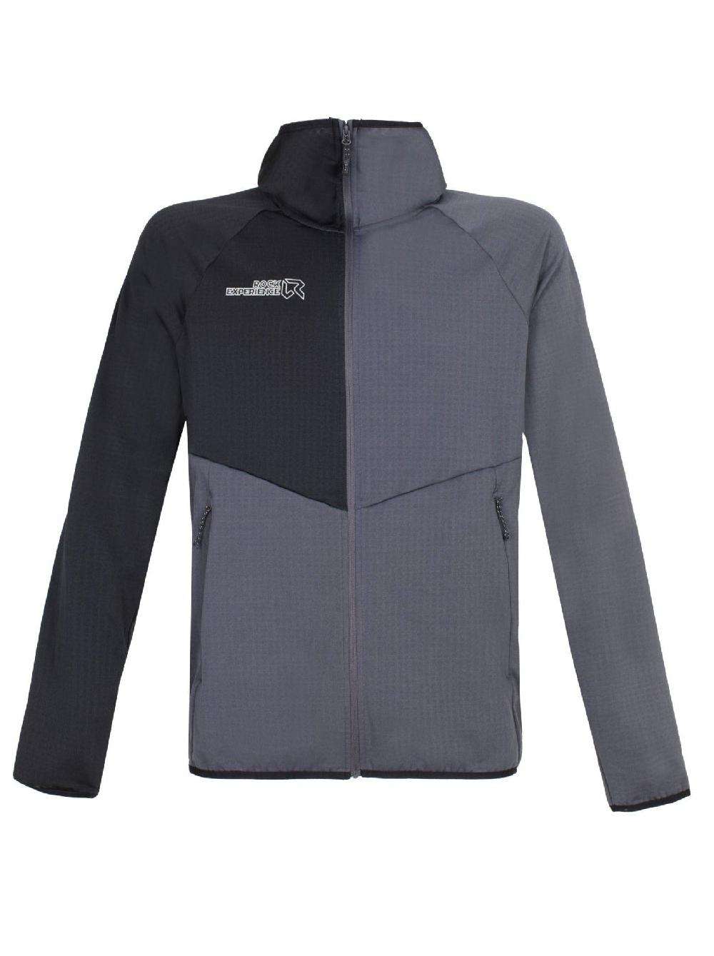 Rock Experience Re.Albatross felpa full zip con cappuccio uomo Nuovo