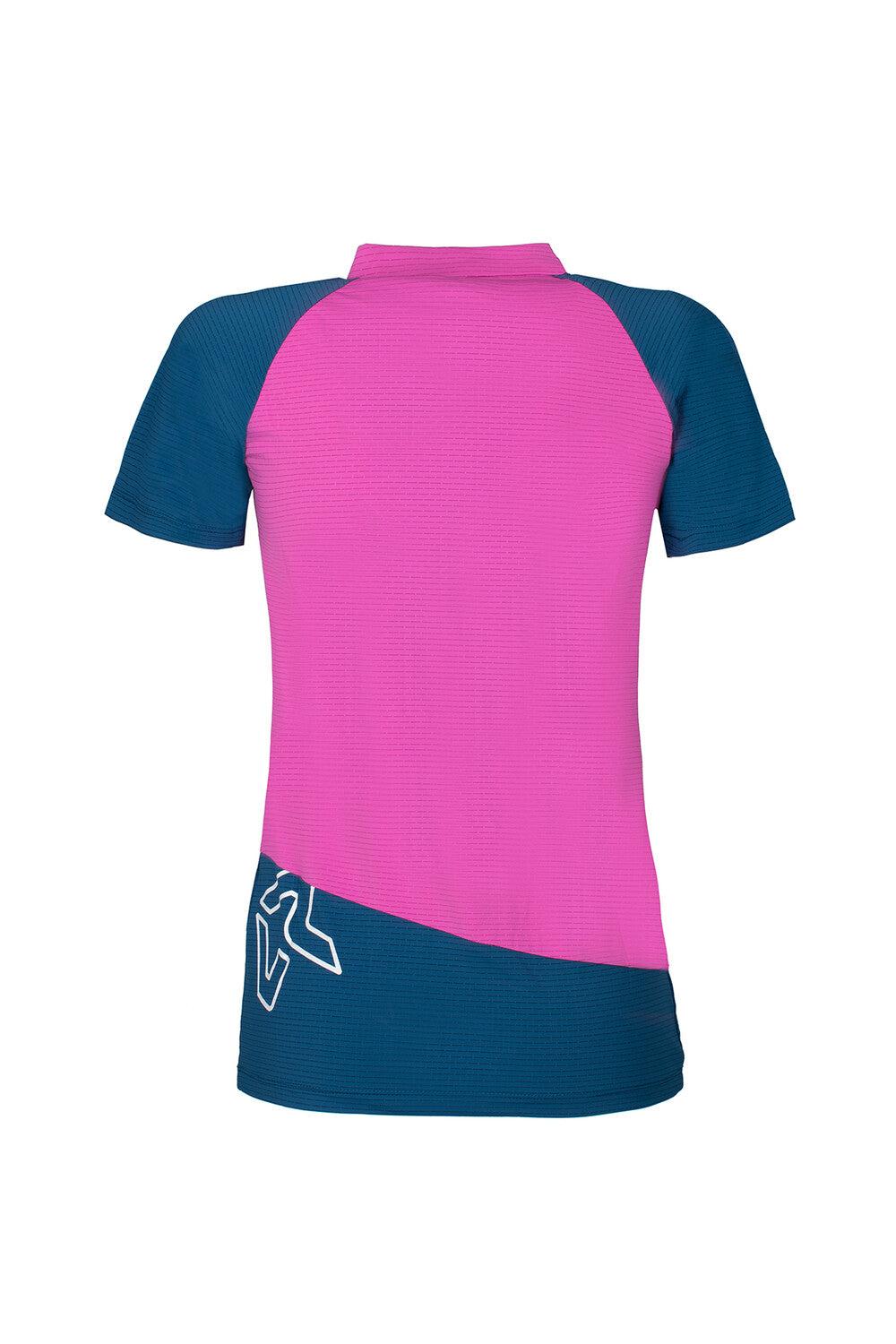Rock Experience Merlin SS HZ maglia t-shirt half zip donna Soddisfazione Garantita