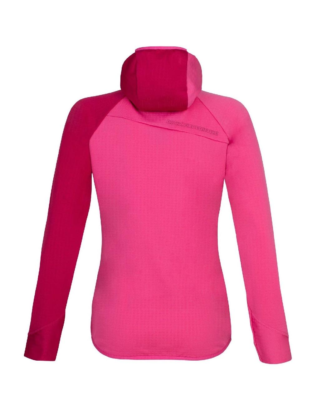 Rock Experience Headwall felpa donna full zip con cappuccio Moda