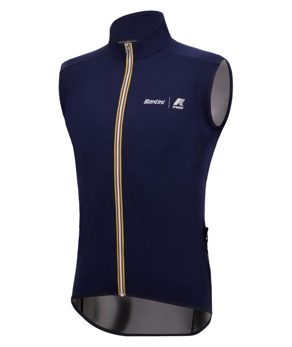 Santini LE VRAI - GILET PIOGGIA K-WAY Pezzi Unici