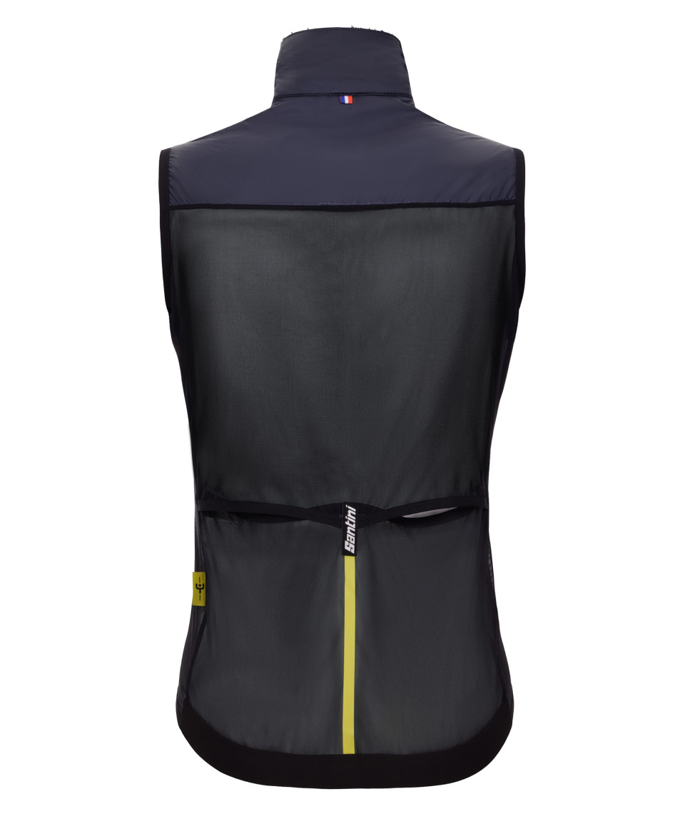 Santini MAILLOT JAUNE - GILET ANTIVENTO Negozi Online