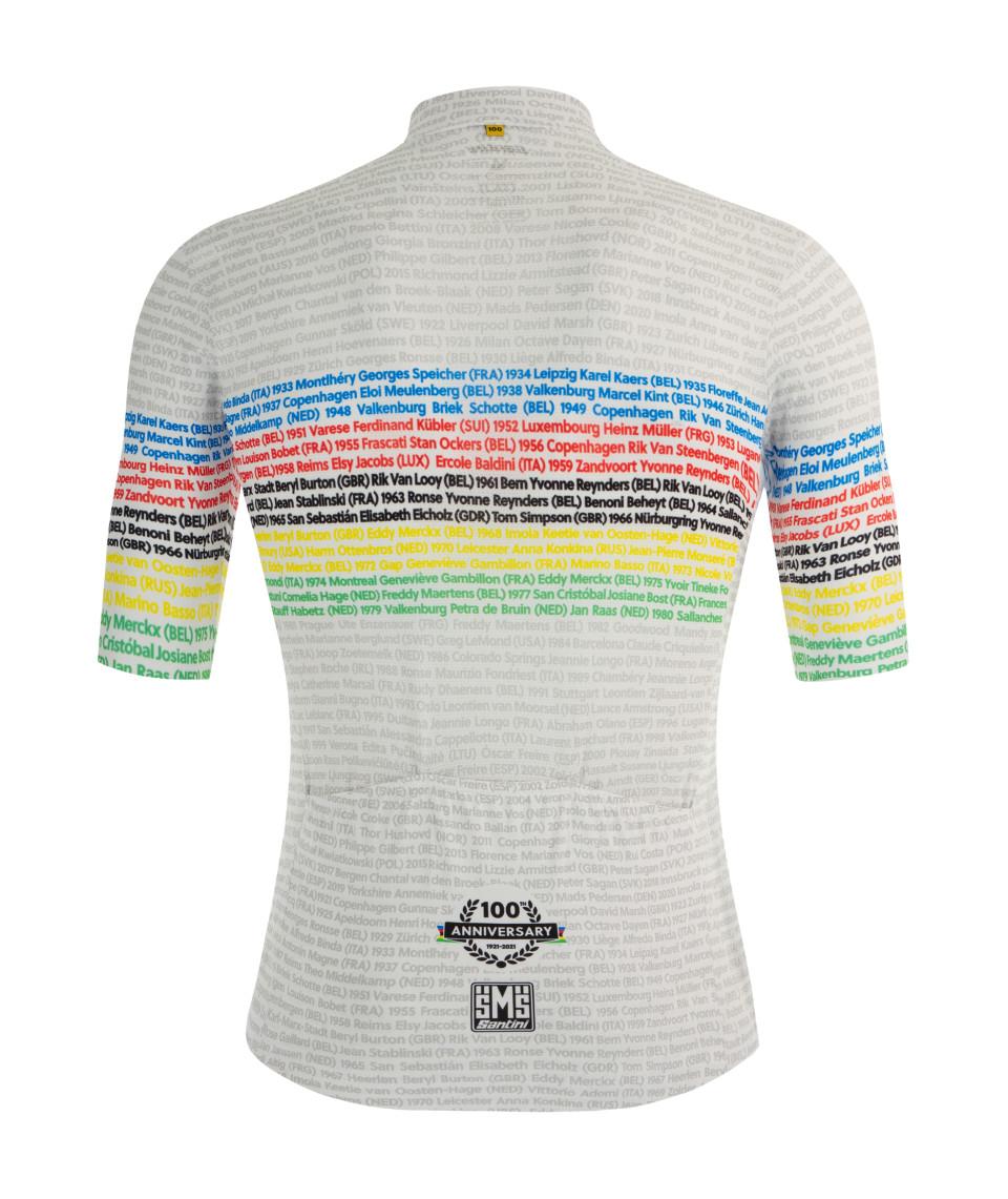 Santini UCI ROAD 100 CHAMPIONS - MAGLIA Trasporto libero internazionale