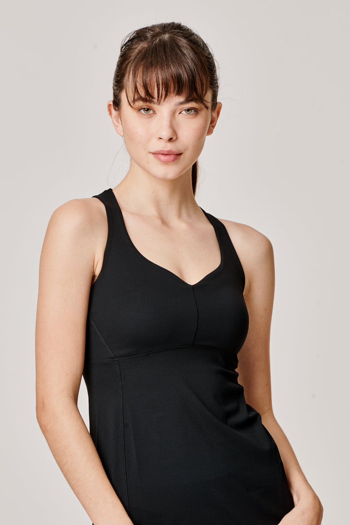 Sàpopa Pesca Black Tank Top Negozi Online