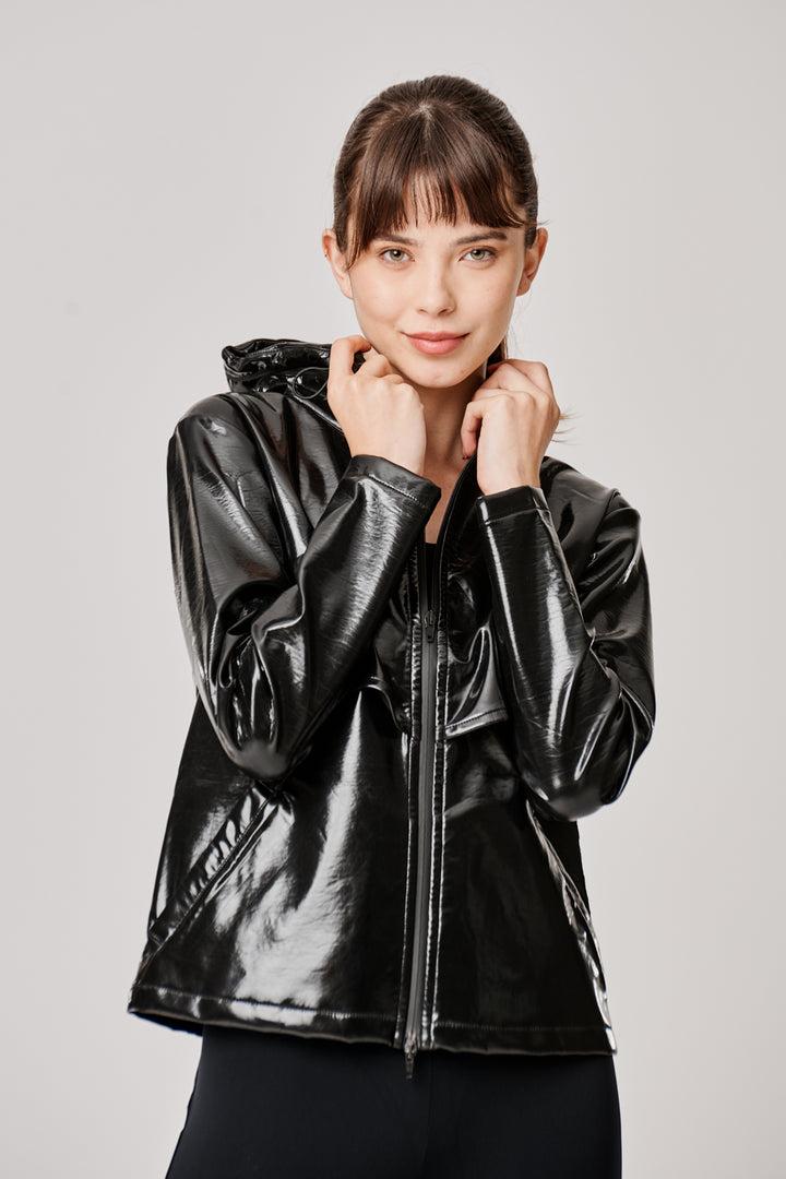 Sàpopa Dalia Eco-Leather Jacket Vendita Calda