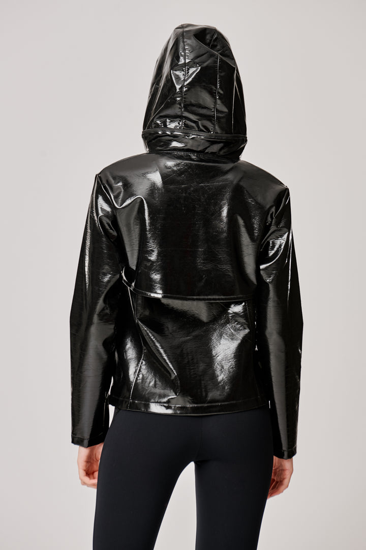 Sàpopa Dalia Eco-Leather Jacket Vendita Calda