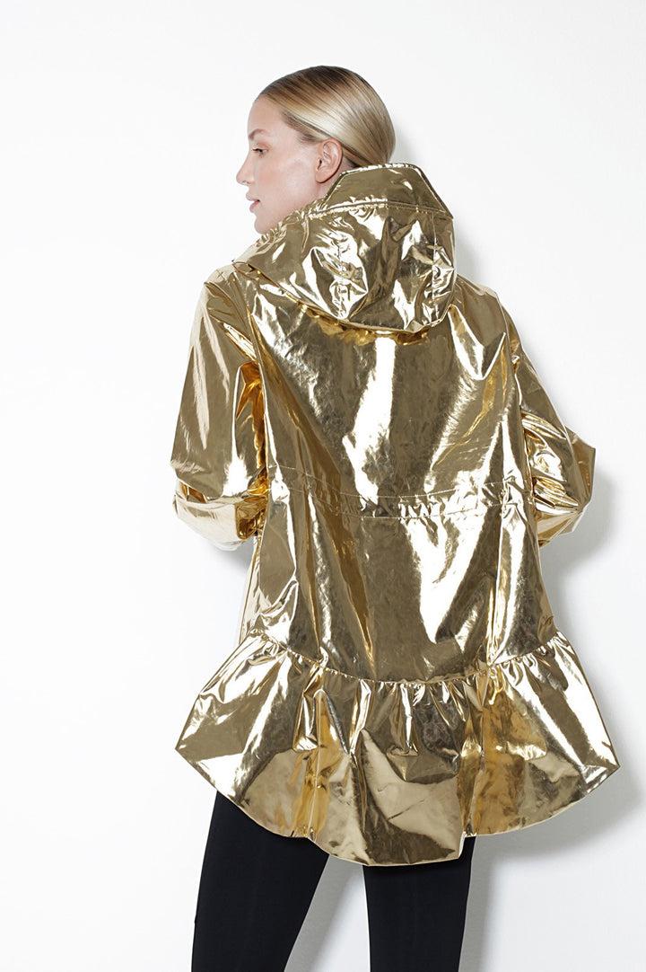 Sàpopa Scudo 2.0 Gold Nylon Windbreaker Vendita Economica