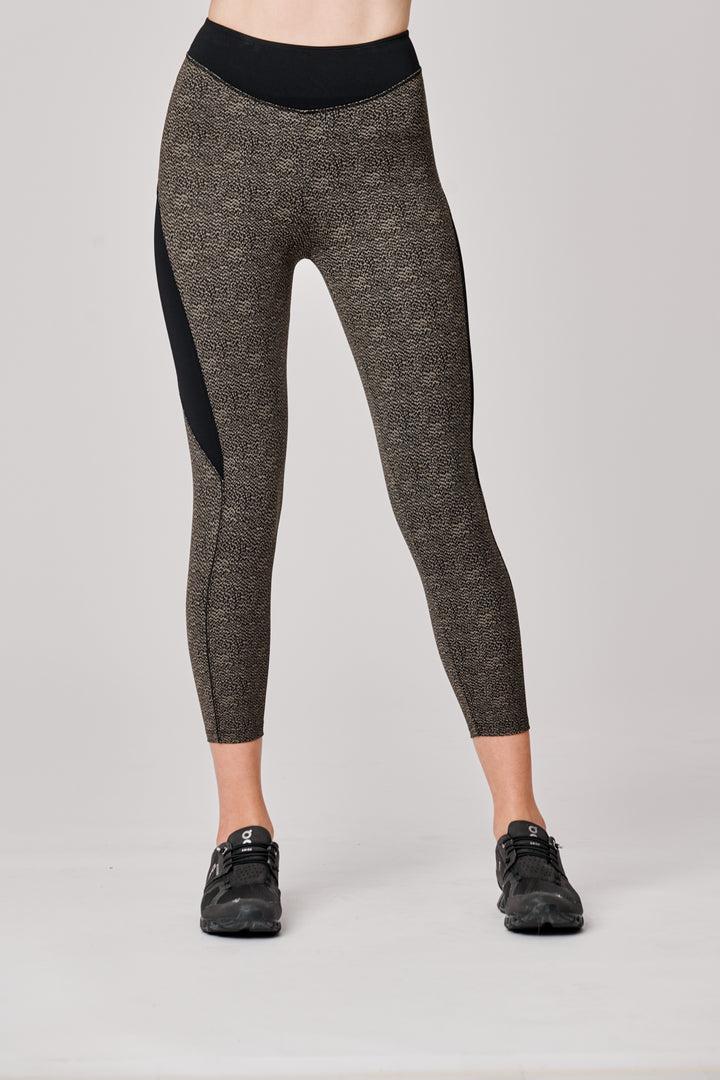 Sàpopa Valeria Crop Green Mud Leggings Vendite Flash