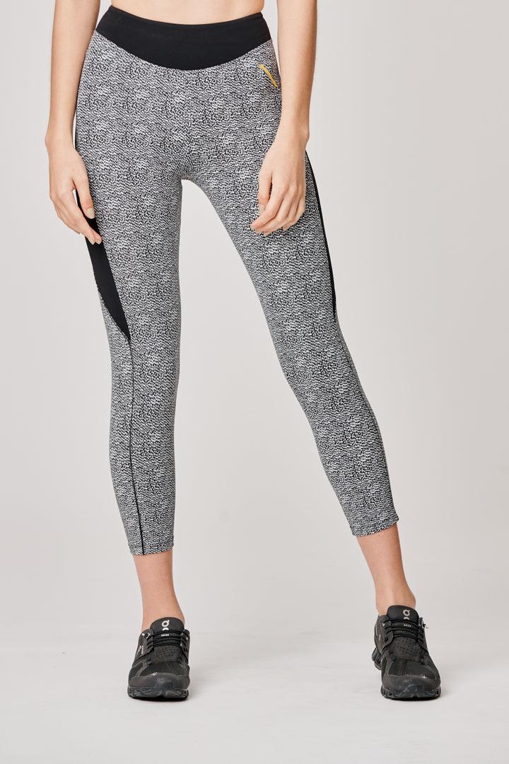 Sàpopa Valeria Crop Grey Bouclè Leggings Qualità Garantita