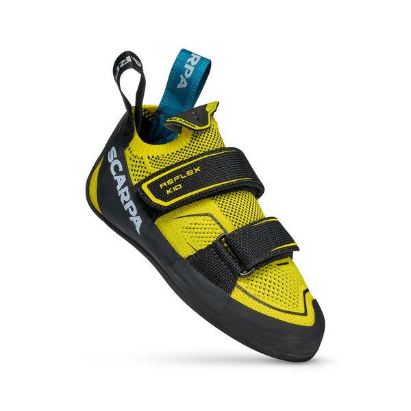 Scarpa REFLEX KID Breathable and elasticated kid climbing shoe Saldi Di Fabbrica