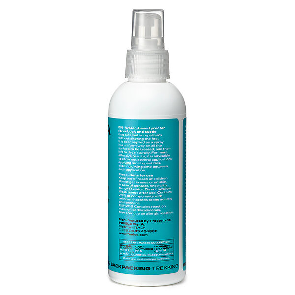Scarpa WATER-BASED WATERPROOFER AND REVIVER Water-based proofer for nubuck and suede Pezzi Unici