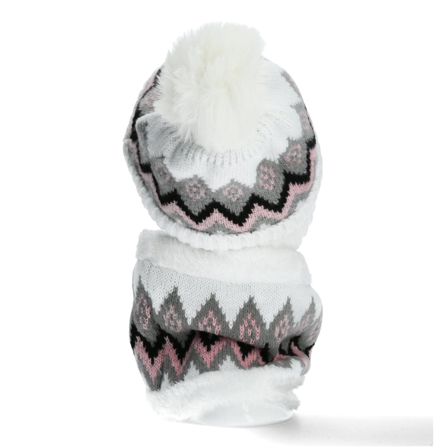Scarpe Vita Duo Bonnet et cache cou blanc à motifs Outlet