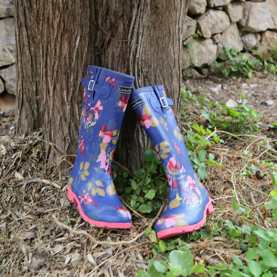 Scarpe Vita Bottes de Pluie - FLORAL Economico