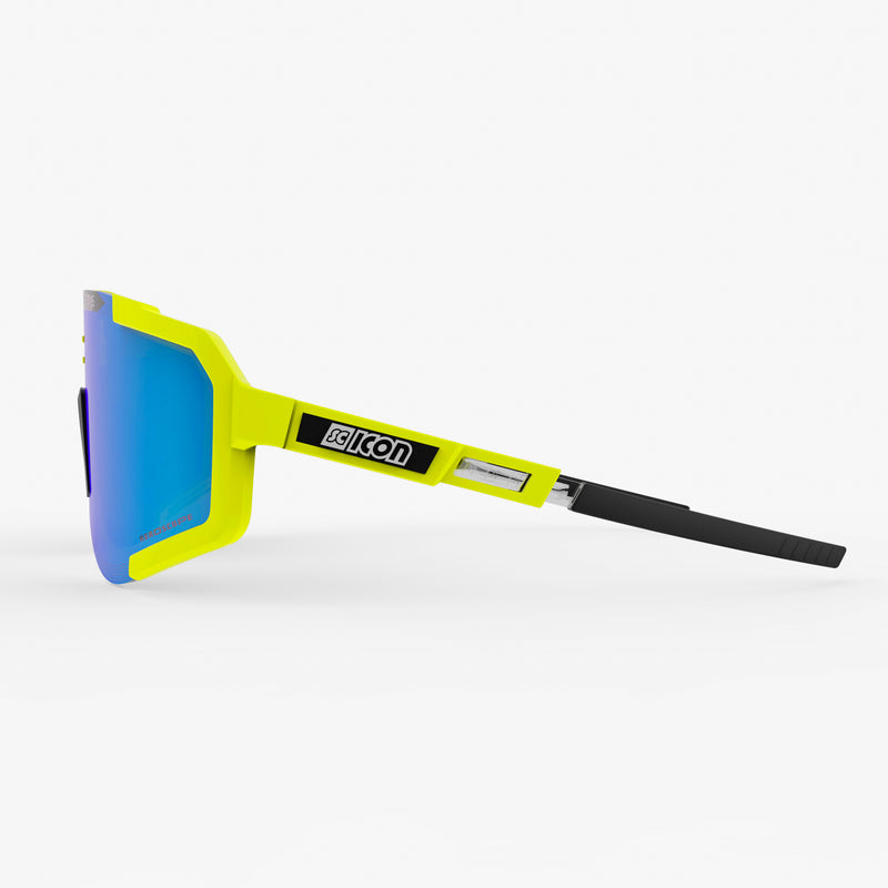 Scicon Occhiali Sportivi Aeroscope Giallo Fluo/Blu 2025
