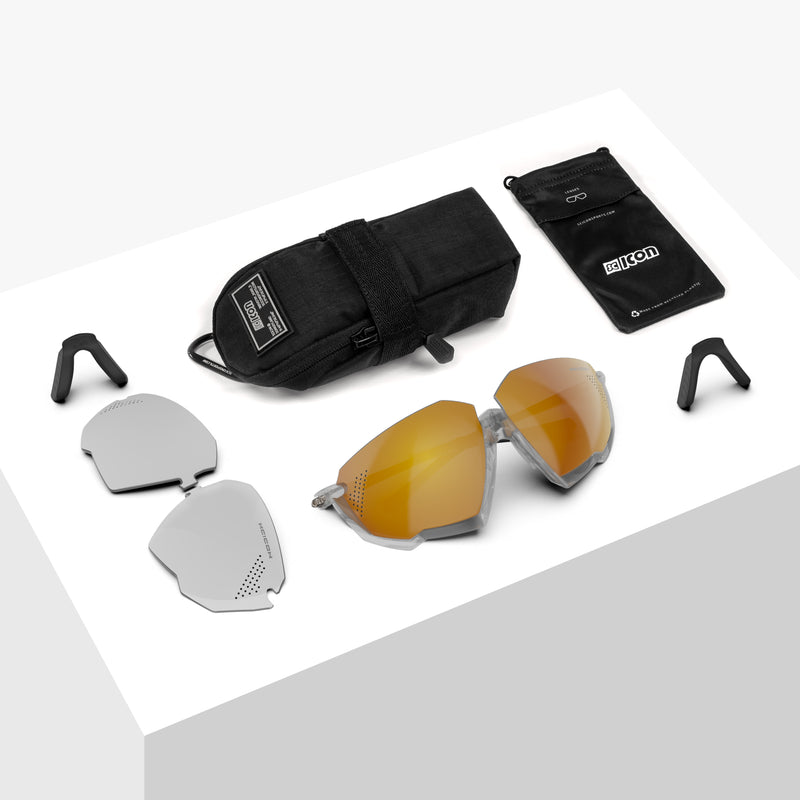 Scicon Aerojet Occhiali Ciclismo Cristallo/Bronzo Spedizione Gratuita