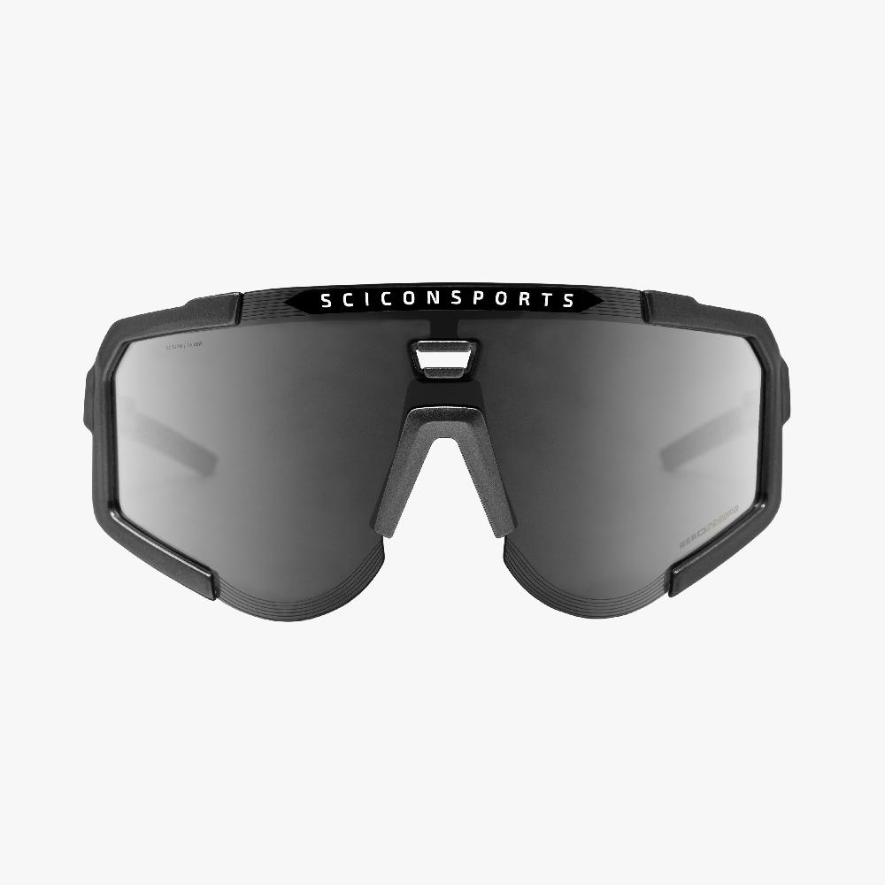 Scicon Occhiali Sportivi Aeroscope Antracite/Argento Soddisfazione Garantita