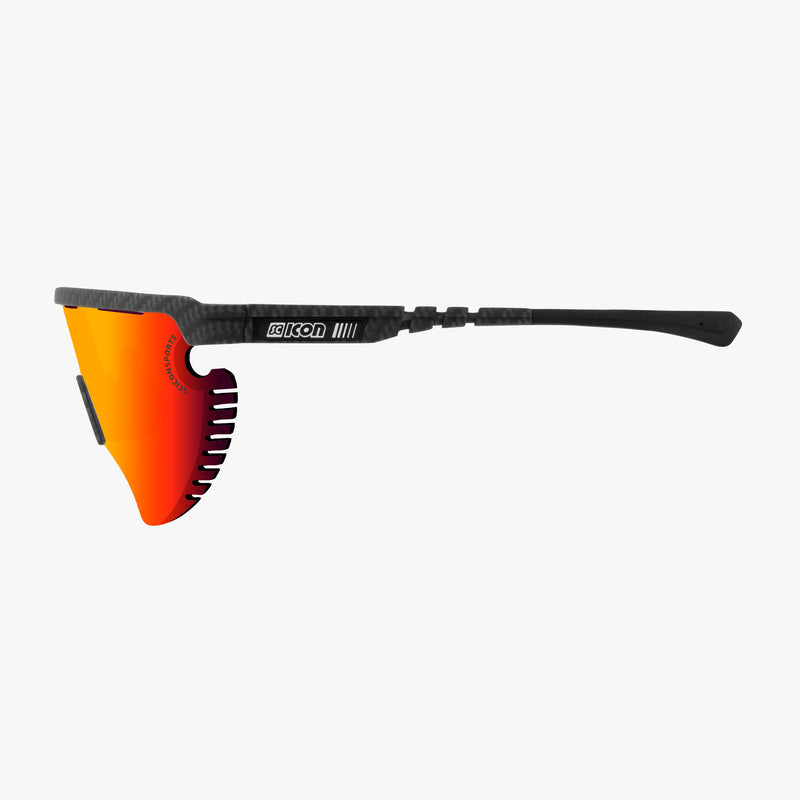 Scicon Occhiali Aerowing Lamon Carbon/Lente Rossa Specchiata Economico