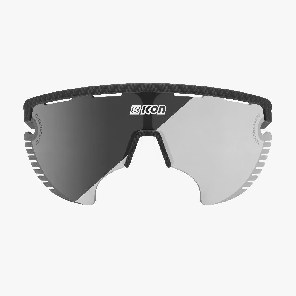 Scicon Occhiali Sportivi Aerowing Lamon Carbon/Lente Argento Outlet