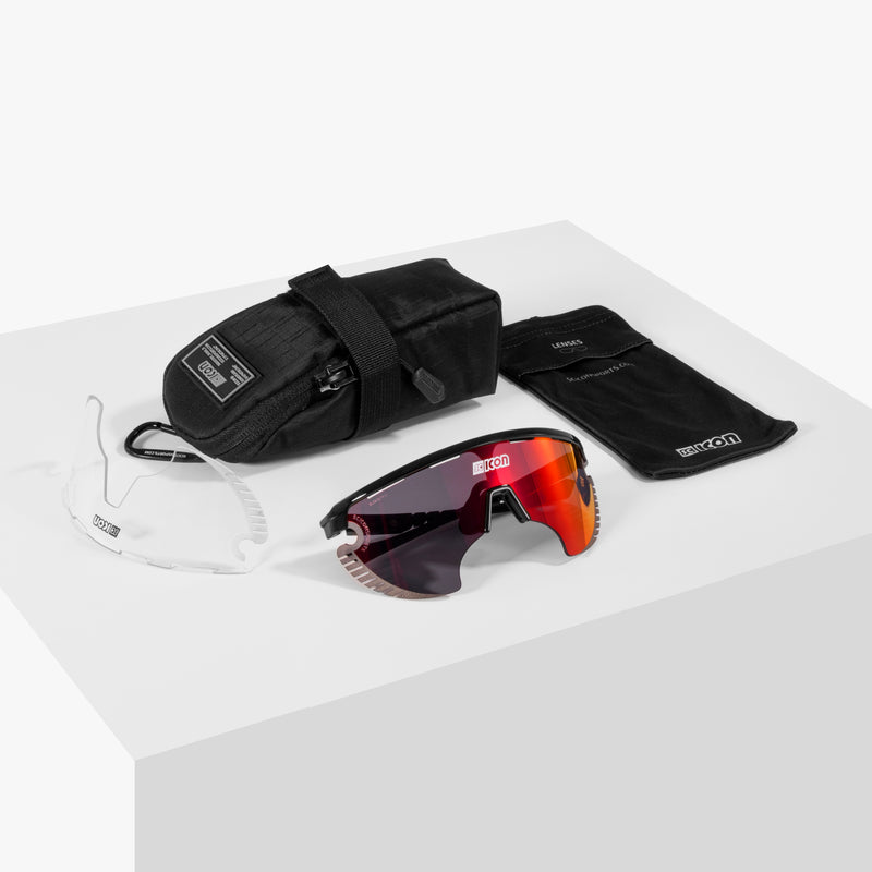 Scicon Occhiali Sportivi Aerowing Lamon Bianchi/Lente Rossa Specchiata Vendite Flash