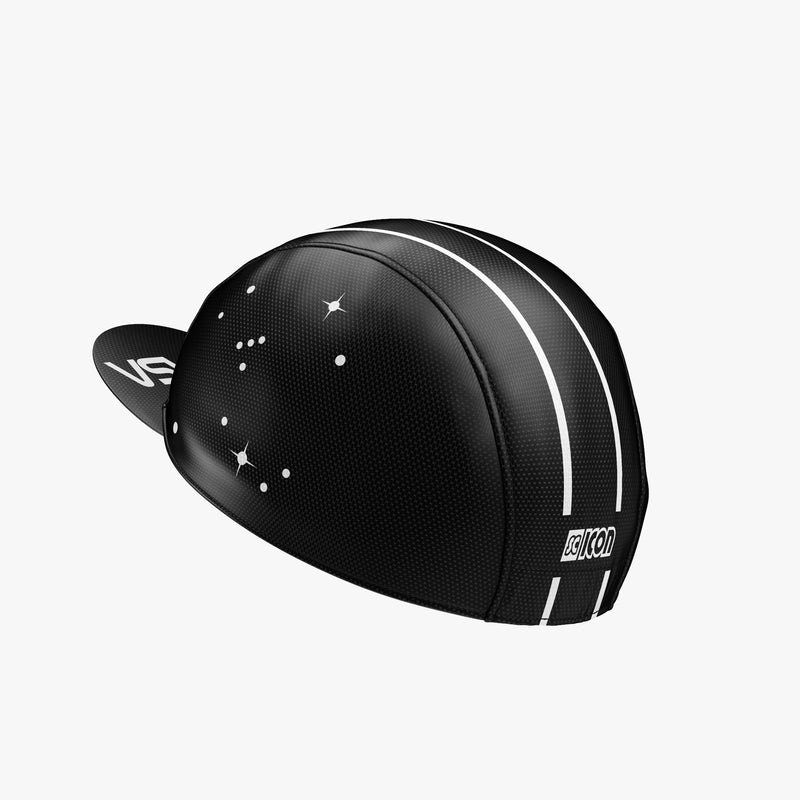 Scicon Cappellino da ciclismo Space Agency 22 Nero In Linea