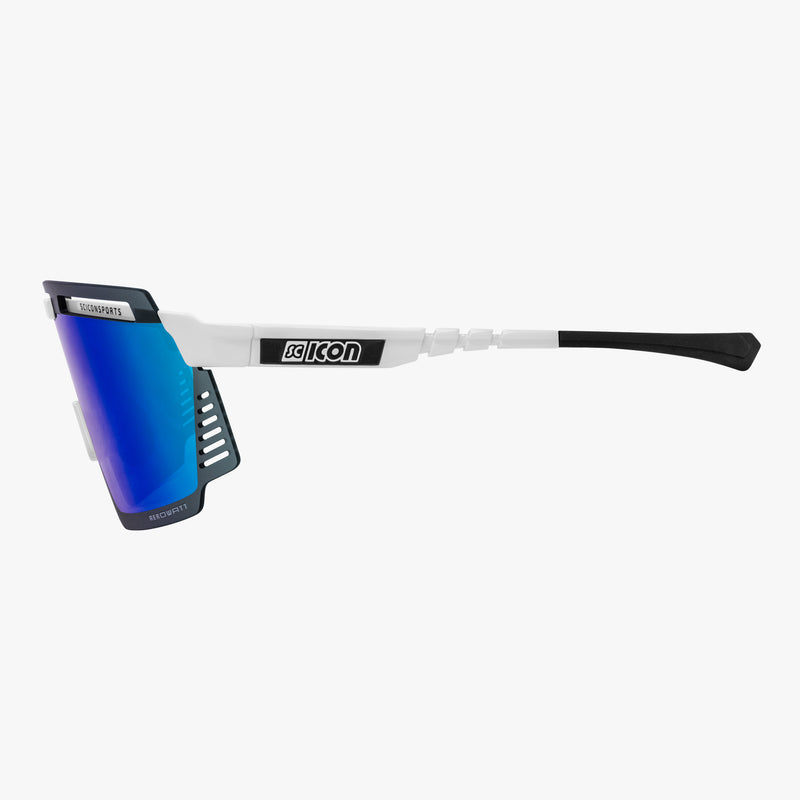 Scicon Aerowatt Occhiali Sportivi Bianco/Blu Soddisfazione Garantita