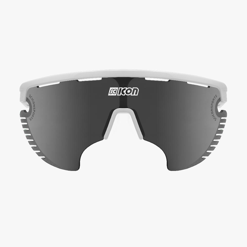 Scicon Occhiali Aerowing Lamon Bianchi/Lente Argento Specchiata Economico