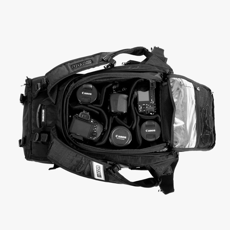 Scicon Zaino professionale per Fotocamera 55L Nero In Saldo