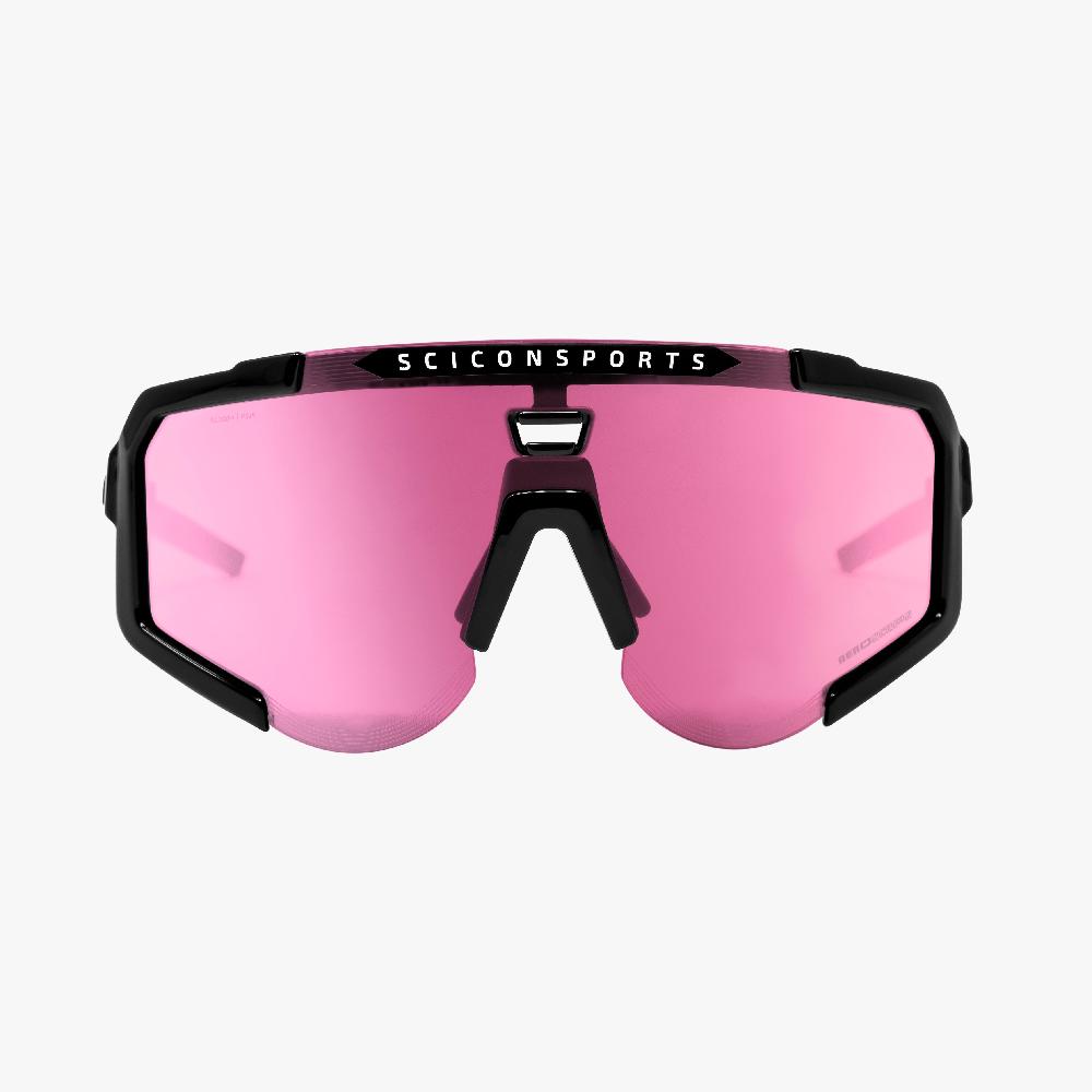 Scicon Occhiali Sportivi Aeroscope Nero/Rosa Affare Del Giorno