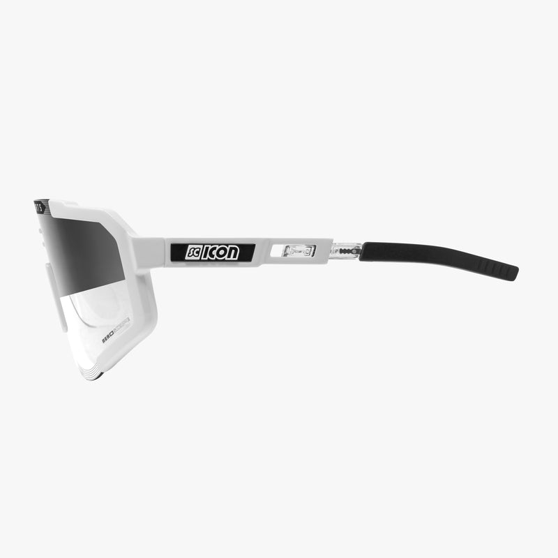 Scicon Occhiali Sportivi Aeroscope Bianco/Argento Presa