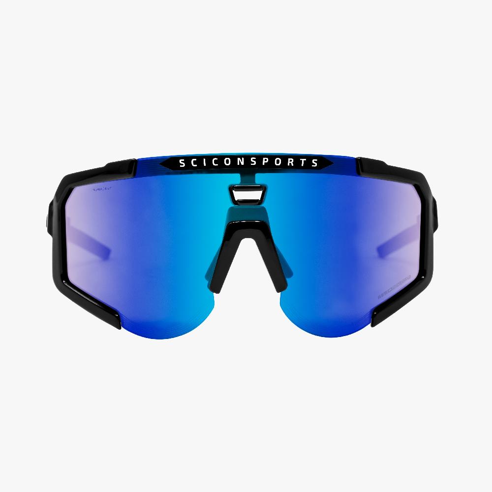 Scicon Occhiali Sportivi Aeroscope Nero/Blu Sconto