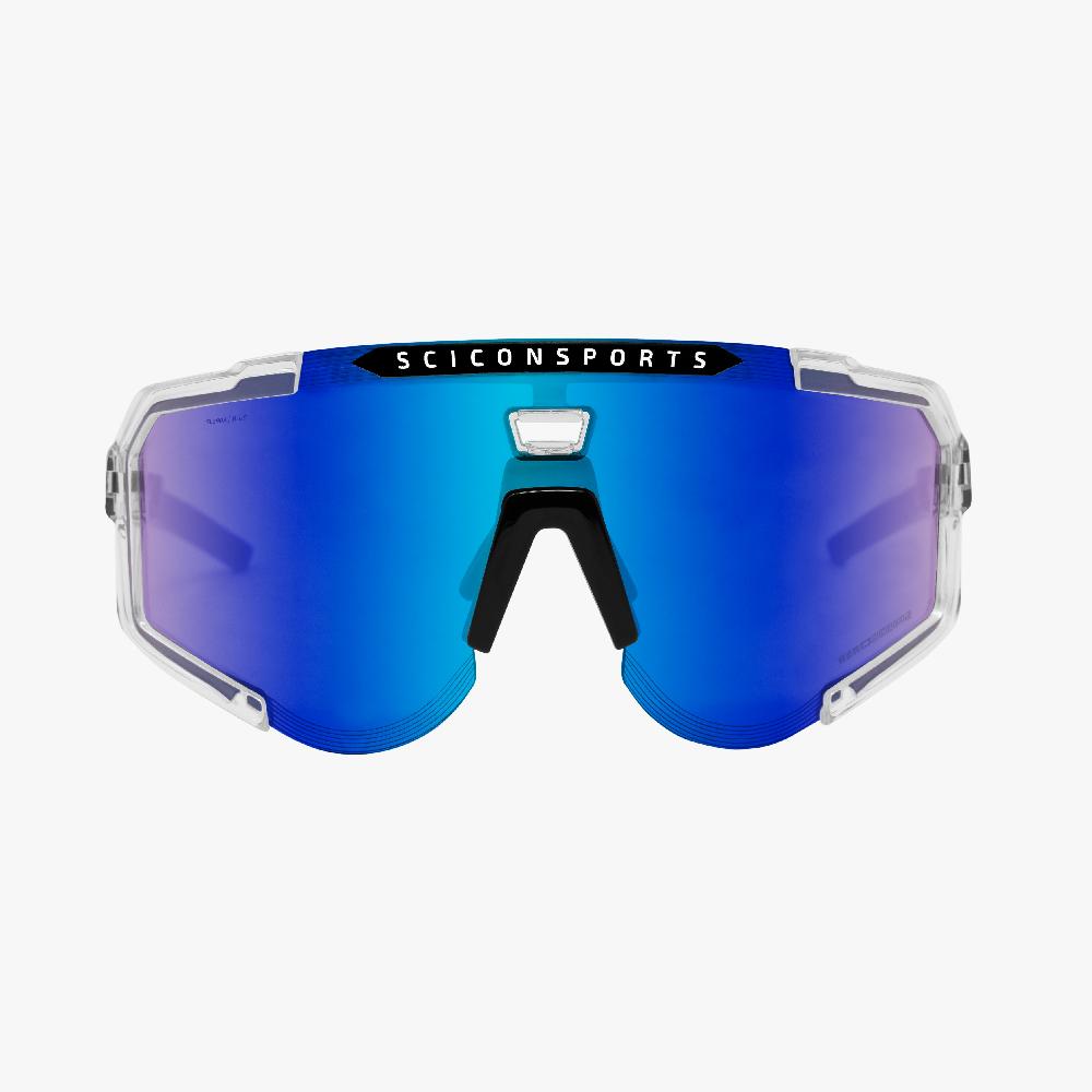 Scicon Occhiali Sportivi Aeroscope Cristallo/Blu Offerta