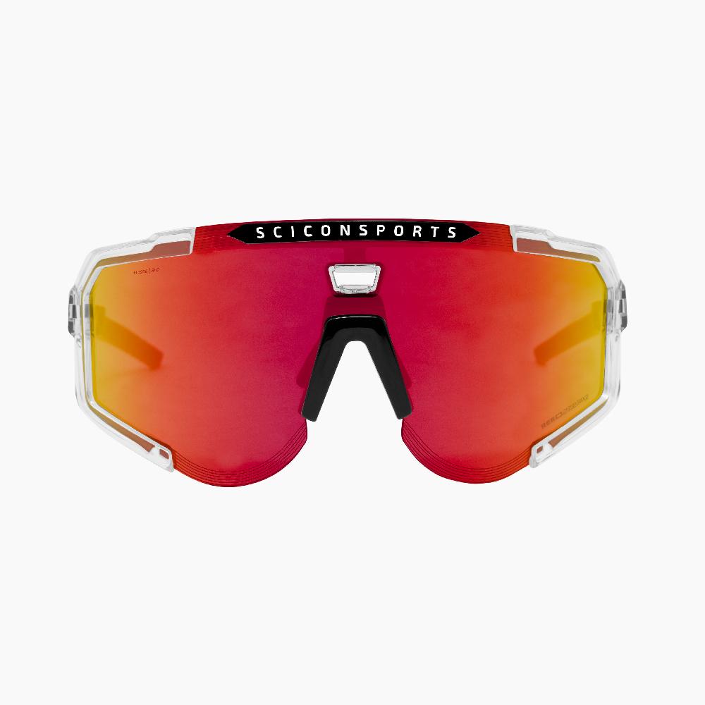 Scicon Occhiali Sportivi Aeroscope Cristallo/Rosso Outlet