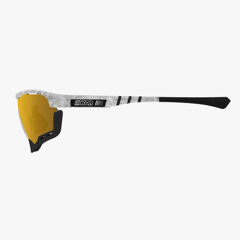 Scicon Aerotech SCN-PP Occhiali Sportivi Bianco/Bronzo Spedizione Gratuita
