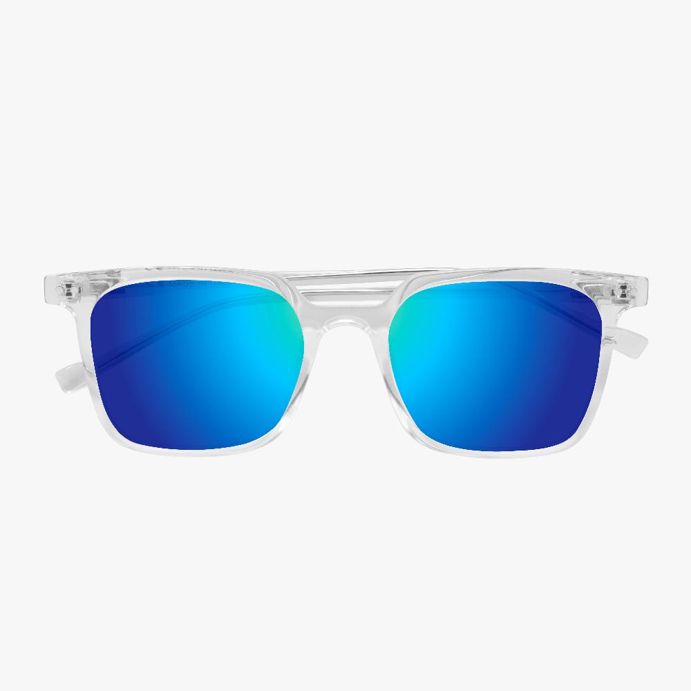 Scicon Occhiali da sole Vertec Cristallo/Lenti Blu Specchiate Convenienza
