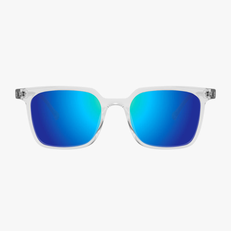 Scicon Occhiali da sole Vertec Cristallo/Lenti Blu Specchiate Convenienza