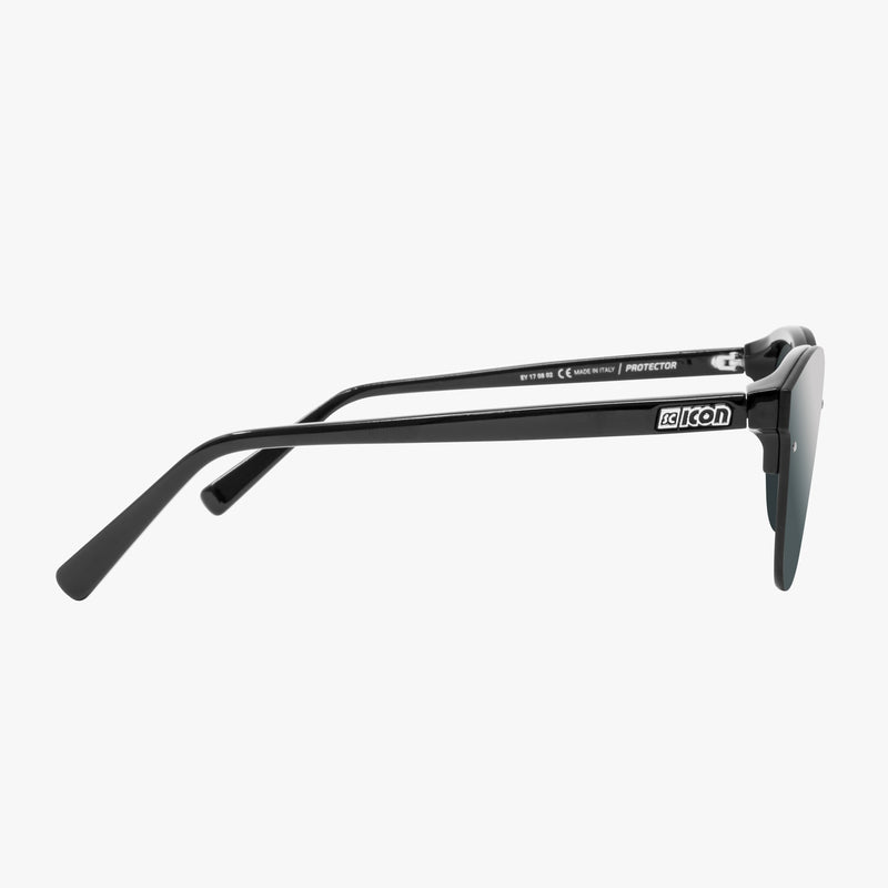 Scicon Occhiali da sole Protector Montatura Nera Lenti Argento Saldi