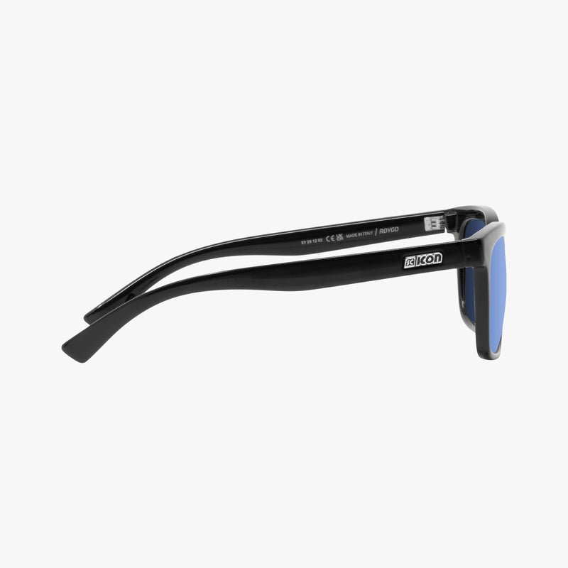 Scicon Occhiali da sole Roygo Nera Lucida/Lenti Sfumate Blu Vendite Flash