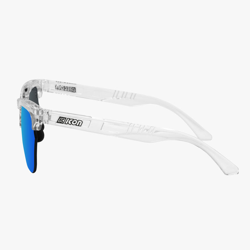 Scicon Occhiali da sole Gravel Cristallo Lenti Blu Specchiate Negozio
