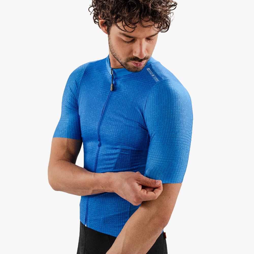 Scicon Maglia Ciclismo 9.5- X-Over Ciano I Più Venduti