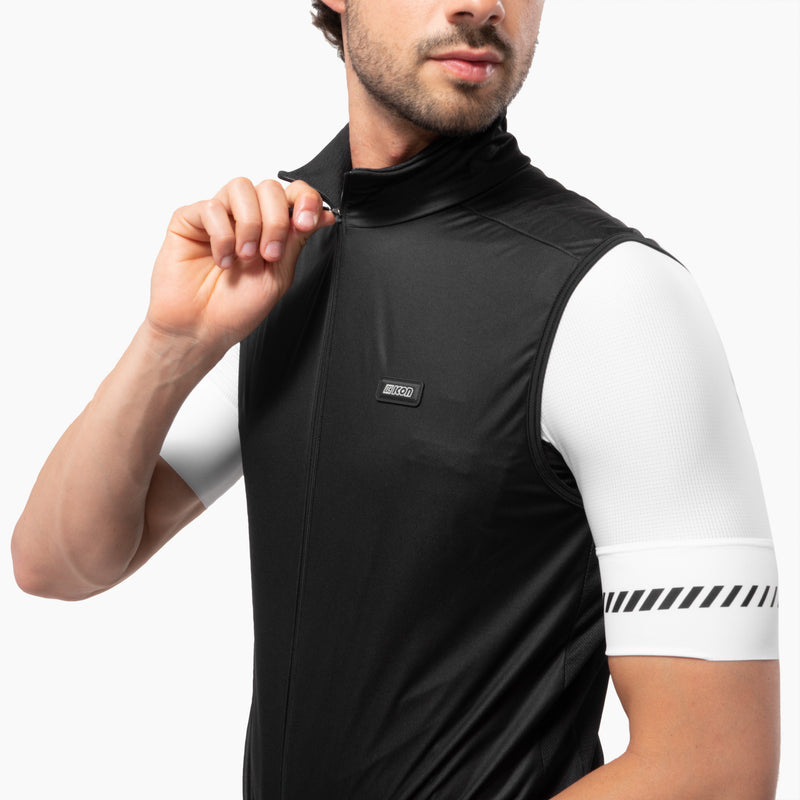 Scicon Gilet Antivento Ciclismo Nero 2025