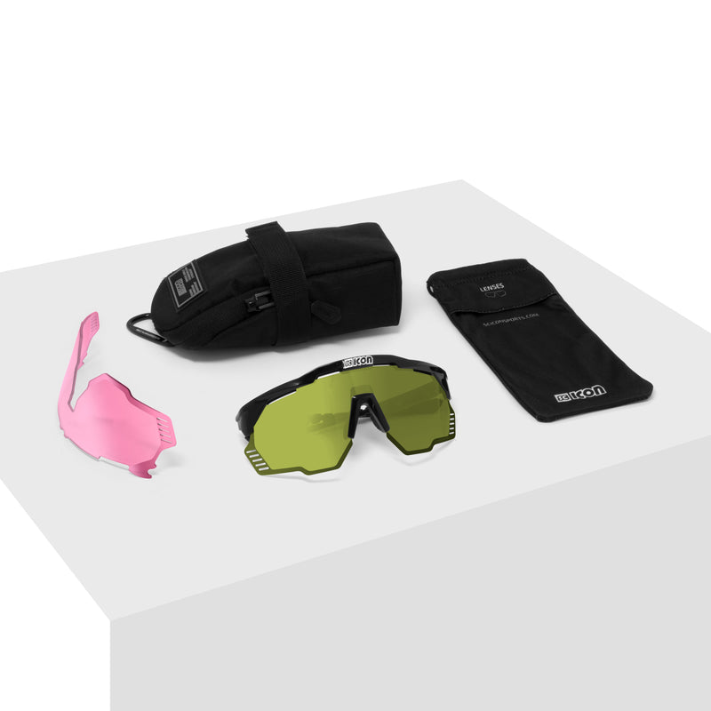 Scicon Occhiali Sportivi Aeroshade Kunken Cristallo/Verde Economico