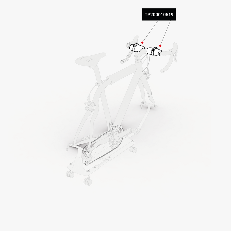 Scicon Protezione Manubrio Bici per Aerocomfort Nero In Saldo