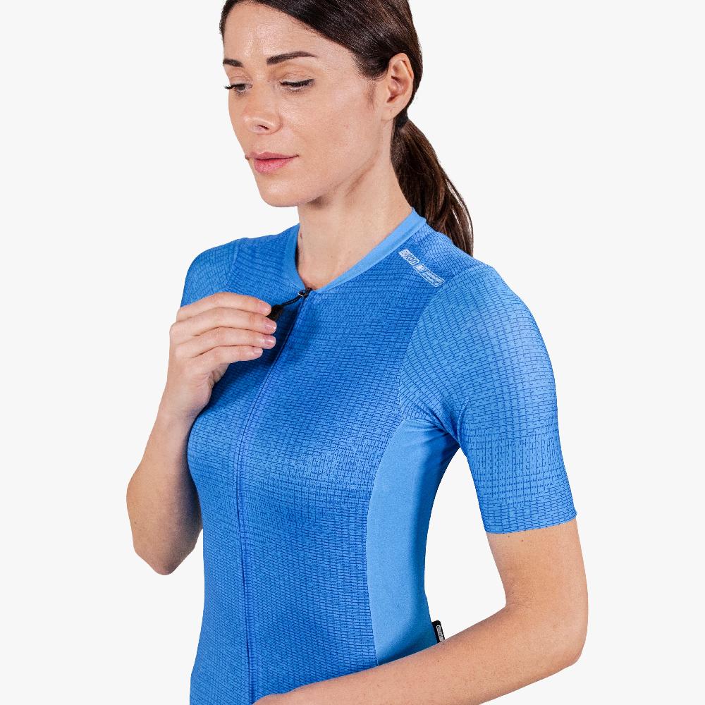 Scicon Maglia Ciclismo Donna 9.5- X-Over Ciano Sconto