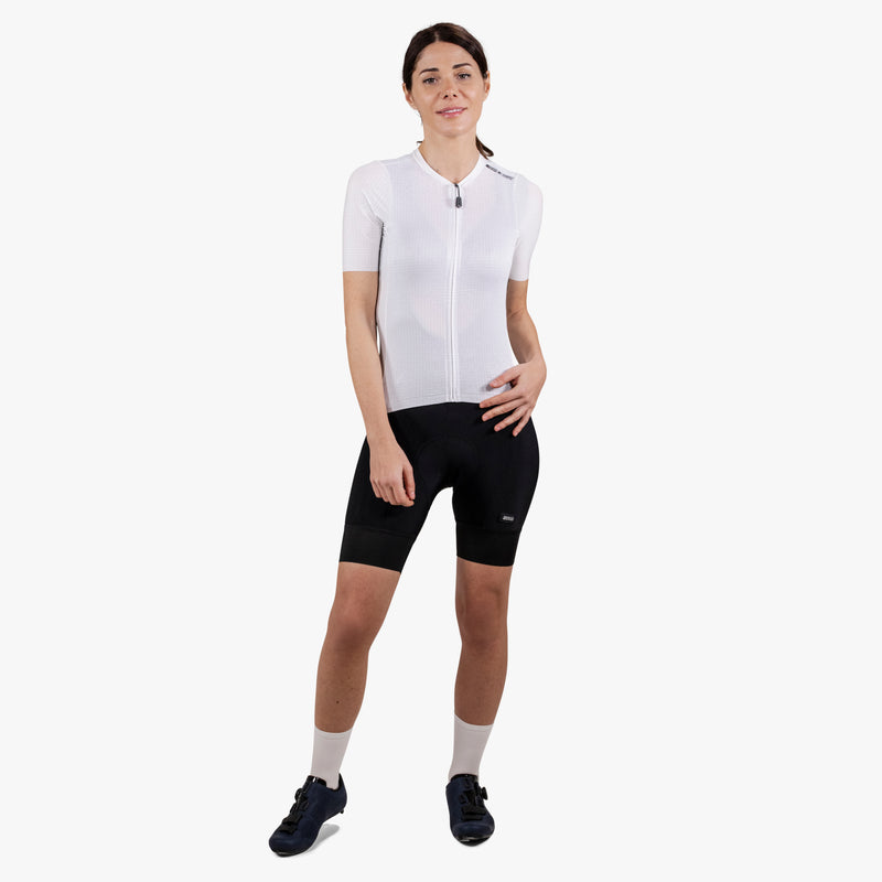 Scicon Maglia Ciclismo Donna 9.5- X-Over Bianca Offerta