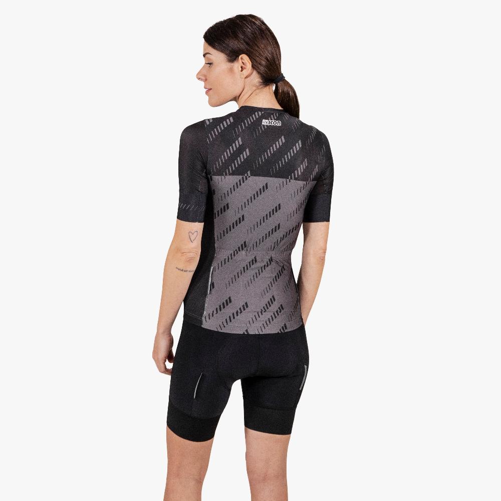 Scicon Maglia Ciclismo Donna X-Over Reflex Nera Online