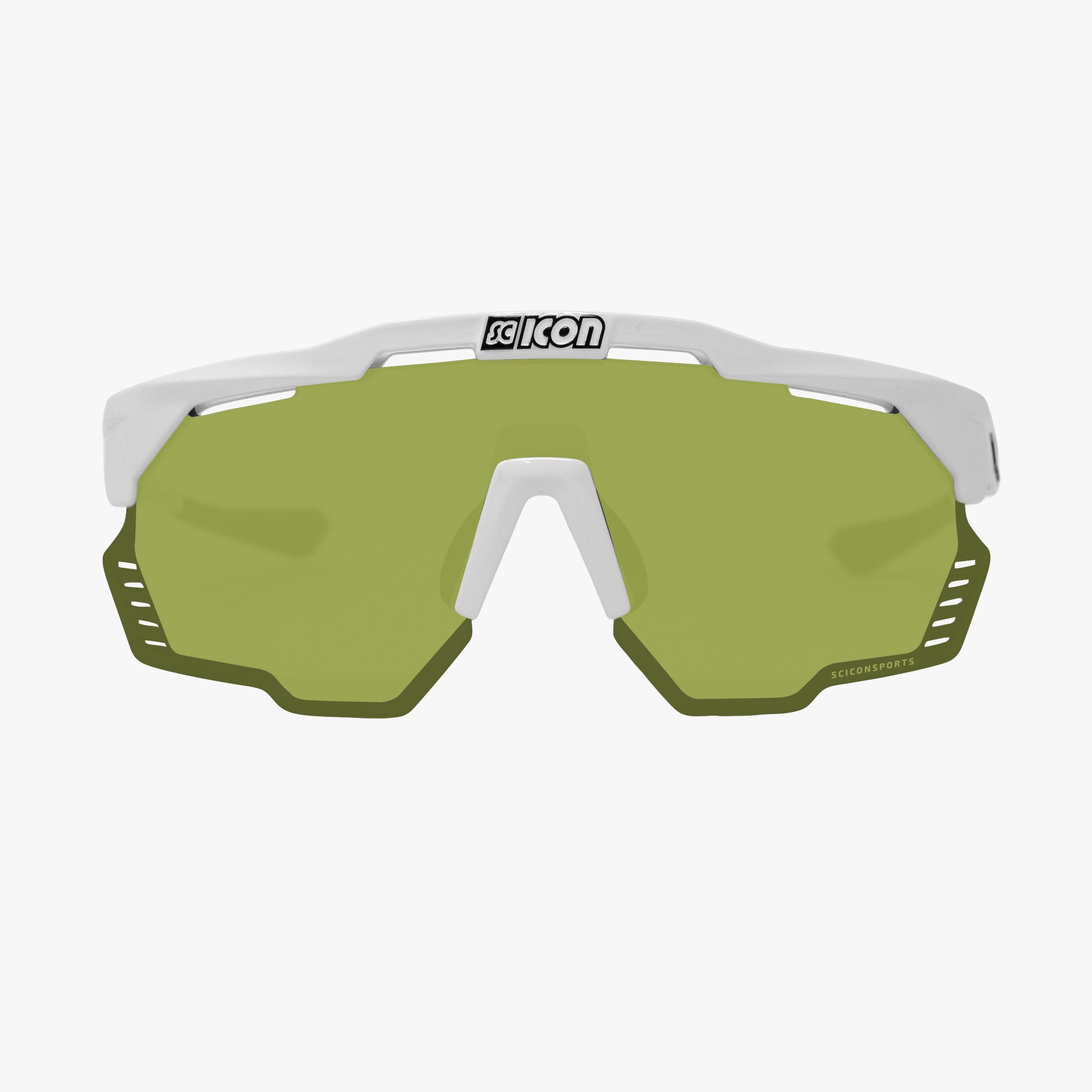 Scicon Occhiali Sportivi Aeroshade Kunken Bianco/Verde Outlet