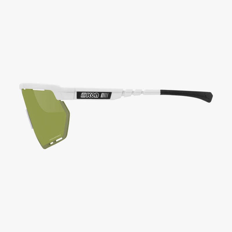 Scicon Occhiali Sportivi Aerowing Bianco/Verde Vendita Economica