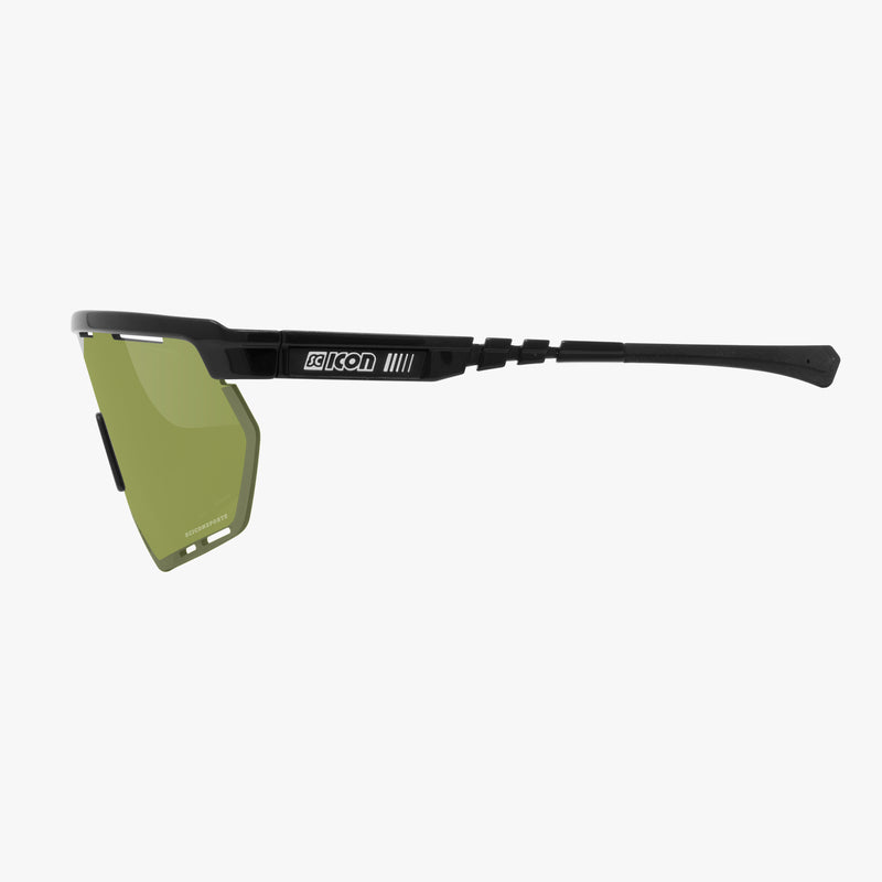 Scicon Occhiali Sportivi Aerowing Nero/Verde Saldi Di Fabbrica