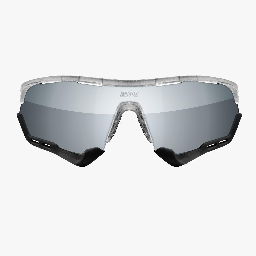 Scicon Aerotech XL Occhiali Sportivi Bianco/Argento Qualità Garantita
