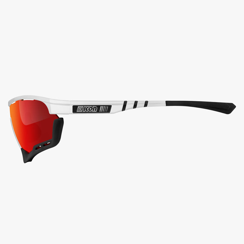 Scicon Aerotech XXL Occhiali Sportivi Bianco/Rosso Sottocosto